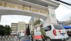 Bệnh viện Bạch Mai (Ảnh - Hoàng Anh)