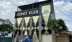 Quán bar Sunny Club - nơi có ổ dịch COVID-19 (Ảnh - BYT) 