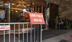 Khu vực cách ly phòng COVID-19 (Ảnh - Trung Nguyên) 