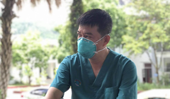 BS. CKII. Trần Thanh Linh - Phó trưởng Khoa Hồi sức cấp cứu Bệnh viện Chợ Rẫy (Ảnh - Ngọc Mai) 