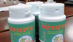 Thuốc điều trị COVID-19 VIPDERVIR (Ảnh - Viện HLKHCNVN) 