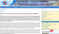 Thông báo về một số thông tin liên quan tới sản phẩm thuốc thử nghiệm VIPDERVIR của Viện Hàn lâm Khoa học và Công nghệ Việt Nam (Ảnh - VT) 