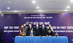 Lễ ký kết giữa VKIST và CVI Pharma (Ảnh - CVI Pharma)