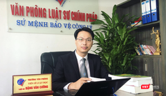 Luật sư Đặng Văn Cường - Trưởng Văn phòng Luật sư Chính Pháp (Ảnh - NVCC)