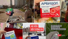 Thuốc điều trị COVID-19 rao bán tràn lan trên mạng xã hội Facebook (Ảnh - MT)