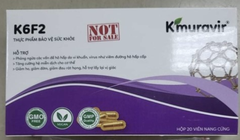 Thực phẩm bảo vệ sức khỏe K6F2 Kmuravir (Ảnh - Cục ATTP)