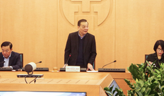 Chủ tịch UBND TP. Hà Nội Chu Ngọc Anh (Ảnh - Phú Khánh) 