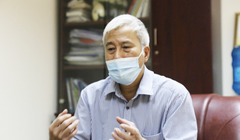 BS CKII. Khổng Minh Tuấn - Phó Giám đốc Trung tâm Kiểm soát bệnh tật TP. Hà Nội (Ảnh - Nguyễn Nhiên) 