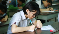 Thí sinh dự thi vào lớp 10 tại TP.HCM