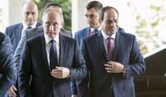 Ông Putin đã gặp ông Sisi để bàn thảo về vấn đề Libya.