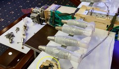 Bom cối trong vụ tấn công căn cứ quân sự của Nga.