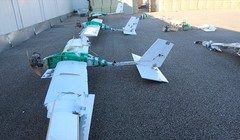 6 chiếc UAV trong đó có 3 chiếc trong tình trạng gần như nguyên vẹn.