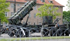 Lá chắn tên lửa của Mỹ.