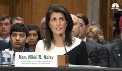 Bà Nikki Haley có những phản đối Nga tại Liên Hợp Quốc.