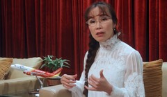Bà Nguyễn Thị Phương Thảo, CEO của Vietjet trả lời phỏng vấn Nikkei.