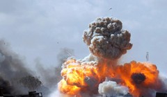 Một vụ không kích của Mỹ tại Libya. 