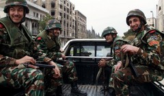 Binh sĩ quân chính phủ Syria.