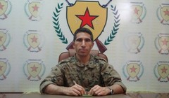 Ông Polat Can, lãnh đạo trung tâm thông tin của lực lượng YPG.