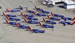 Máy bay Boeing 737 Max của Southwest đang bị cấm cất cánh.