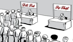 Xã hội không ổn định, bất an, pháp luật không được thực thi hiệu quả thì dối trá trỗi dậy và phát triển, làm băng hoại đạo đức xã hội. 