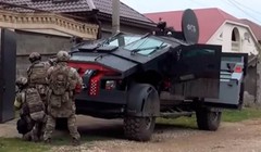 Xe bọc thép Falkatus xuất hiện trong đoạn video do an ninh Nga công bố