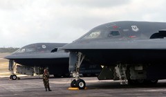 Máy bay ném bom tàng hình B-2 của Không quân Mỹ.