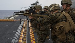 Thủy quân lục chiến Mỹ.