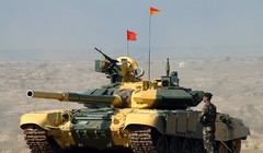 Xe tăng T-90 của Ấn Độ.