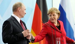 Lãnh đạo Nga - Đức hiện nay là ông Putin và bà Merkel (ảnh minh họa)