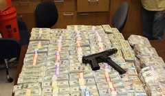 Số tiền cực lớn mà cảnh sát Mỹ đã thu giữ.