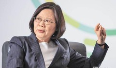 Tổng thống Đài Loan Thái Anh Văn. Ảnh: Chinatimes Đài Loan.