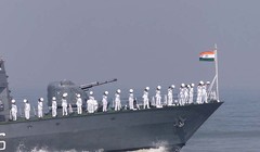 Biển Đông là cửa ngõ ra vào Ấn  Độ Dương - nơi New Delhi coi là sân sau của mình (hình minh họa: Hải quân Ấn Độ)