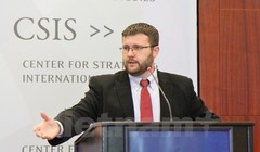 Giám đốc CSIS, ông Greg Polin. (Ảnh: Thanh Tuấn/Vietnam+)