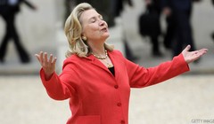 Bà Hillary Clinton.