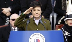 Bà Park Geun-hye.