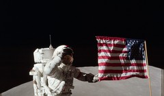 Dấu vết của các phi hành gia Mỹ đổ bộ lên mặt trăng đang dần biến mất (hình minh họa)