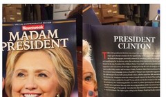  Tạp chí Newsweek gọi bà Clinton là Tổng thống Mỹ