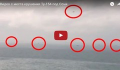 Máy bay, tàu hải quân Nga quần thảo quanh hiện trường tai nạn Tu-154.