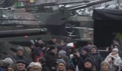 Dân Ba Lan gặp gỡ lính Mỹ mới triển khai trên lãnh thổ