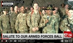 Tổng thống Trump nói chuyện với lính Mỹ ở Trung Đông sau khi nhậm chức