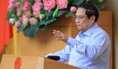 Thủ tướng Phạm Minh Chính cam kết Chính phủ luôn tạo mọi điều kiện cho doanh nghiệp phát triển. (Ảnh:VGP/Nhật Bắc)