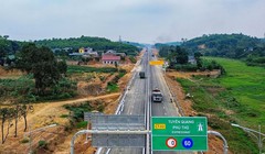 Cao tốc Tuyên Quang - Phú Thọ. Ảnh: Vietnamnet.