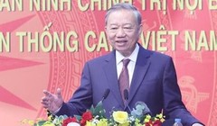 Tổng bí thư: Bảo vệ Đảng là nhiệm vụ trọng tâm của lực lượng an ninh chính trị nội bộ