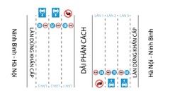 Cục CSGT đề xuất cấm xe tải, xe khách chạy vào làn đường sát dải phân cách trên 2 tuyến cao tốc