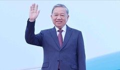 Tổng bí thư Tô Lâm bắt đầu chuyến thăm Triều Tiên