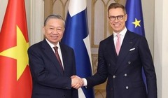 Tổng bí thư Tô Lâm và Tổng thống Phần Lan chứng kiến lễ ký kết hợp tác song phương