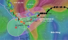 Hoàn lưu bão Fengshen kết hợp không khí lạnh, nhiều nơi mưa lớn kỷ lục