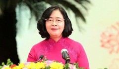 Bà Bùi Thị Minh Hoài làm Bí thư Đảng ủy Mặt trận Tổ quốc
