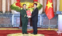 Ông Nguyễn Trọng Nghĩa được phong hàm Đại tướng, làm Chủ nhiệm Tổng cục Chính trị