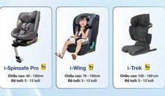 Trẻ dưới 10 tuổi đi ô tô: Ghế nào an toàn nhất?